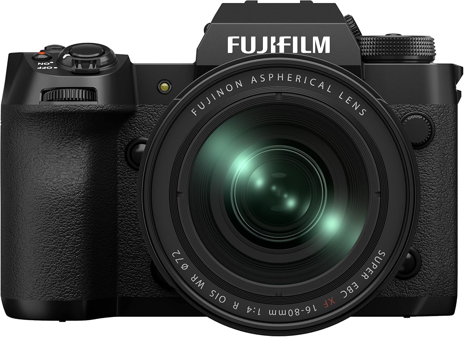 Fujifilm X-H2 boitier hybride APS-C 40 megapixels avec objectif XF 16-80mm f/4 R OIS WR monté